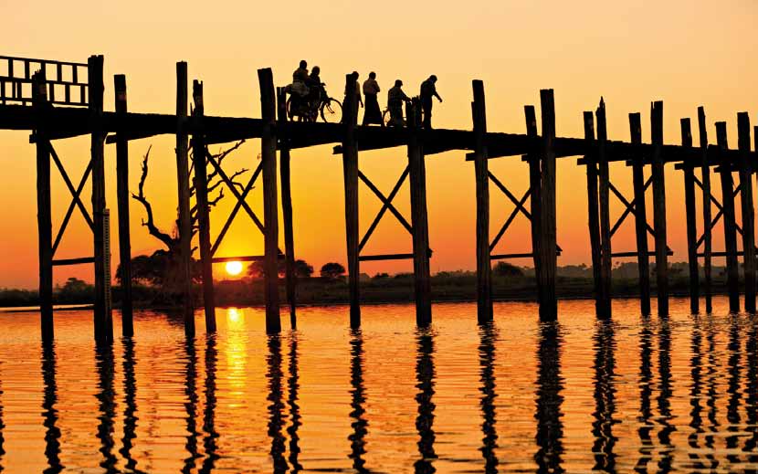 Myanmar bridge